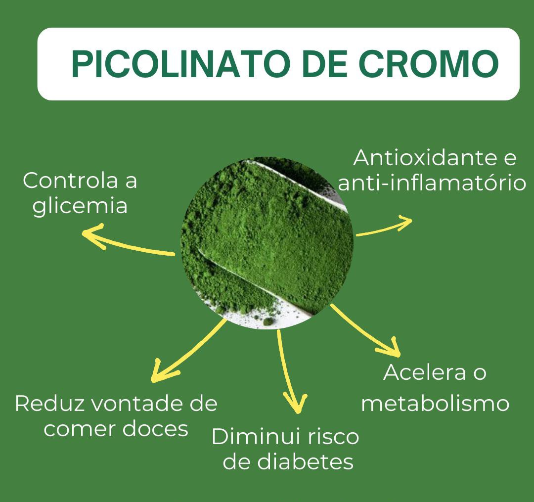 Picolinato de Cromo - Controle da glicemia