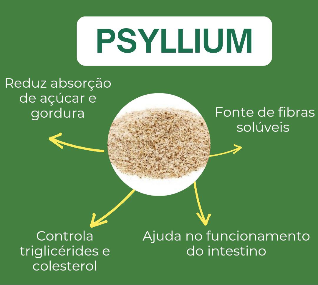 Psyllium - Fibras solúveis