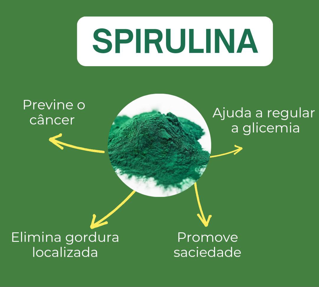 Spirulina - Benefícios para saúde